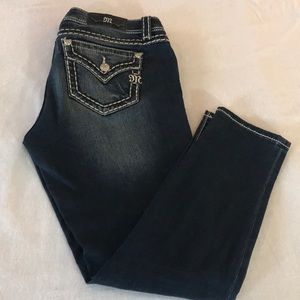 Miss Me signature ankle skinny jeans